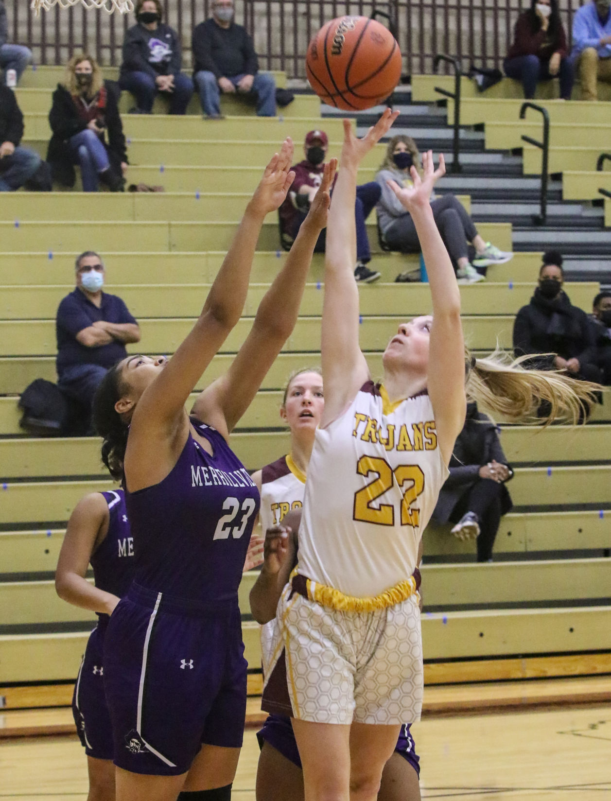 Merrillville at Chesterton girls basketball